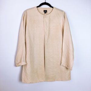 Eileen Fisher Magnetic Clasp Blazer Cardigan